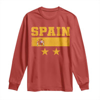 Spain Champions 2026 Second Star Long Sleeve Shirt Espana Coat of Arms