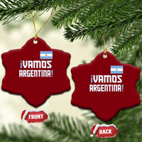 Vamos Argentina Ceramic Ornament Sol De May Argentinian Flag National Pride