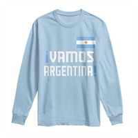 Vamos Argentina Long Sleeve Shirt Sol De May Argentinian Flag National Pride