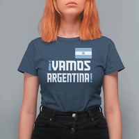 Vamos Argentina T Shirt For Women Sol De May Argentinian Flag National Pride