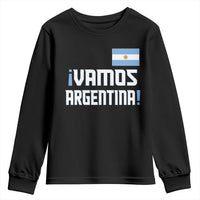 Vamos Argentina Youth Sweatshirt Sol De May Argentinian Flag National Pride