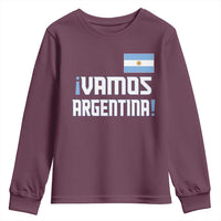 Vamos Argentina Youth Sweatshirt Sol De May Argentinian Flag National Pride