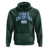 Vamos Argentina Football Throwback Design Hoodie Vintage Argentinian Flag