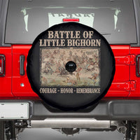 Battle of Little Bighorn Spare Tire Cover Courage Honor Remember Native American