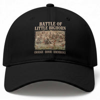 Battle of Little Bighorn Baseball Cap Courage Honor Remember Native American