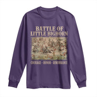 Battle of Little Bighorn Long Sleeve Shirt Courage Honor Remember Native American