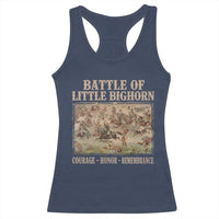 Battle of Little Bighorn Racerback Tank Top Courage Honor Remember Native American