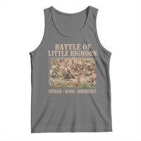 Battle of Little Bighorn Tank Top Courage Honor Remember Native American