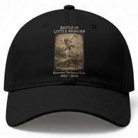 Battle of Little Bighorn 150 Year Anniversary 1876 2026 Baseball Cap Remember The Greasy Grass Native American