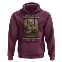Battle of Little Bighorn 150 Year Anniversary 1876 2026 Hoodie Remember The Greasy Grass Native American