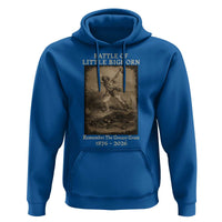 Battle of Little Bighorn 150 Year Anniversary 1876 2026 Hoodie Remember The Greasy Grass Native American