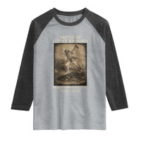 Battle of Little Bighorn 150 Year Anniversary 1876 2026 Raglan Shirt Remember The Greasy Grass Native American