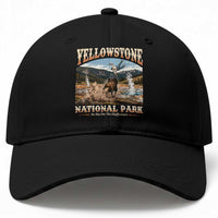 Yellowstone National Park Do Not Pet The Fluffy Cows Baseball Cap