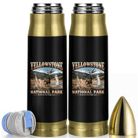Yellowstone National Park Do Not Pet The Fluffy Cows Bullet Tumbler