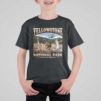 Yellowstone National Park Do Not Pet The Fluffy Cows T Shirt For Kid
