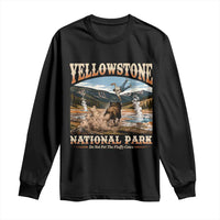 Yellowstone National Park Do Not Pet The Fluffy Cows Long Sleeve Shirt