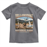 Yellowstone National Park Do Not Pet The Fluffy Cows Toddler T Shirt