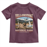Yellowstone National Park Do Not Pet The Fluffy Cows Toddler T Shirt