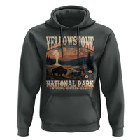 Yellowstone National Park Wyoming Montana Idaho Hoodie Vintage Bison Geyser
