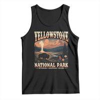 Yellowstone National Park Wyoming Montana Idaho Tank Top Vintage Bison Geyser