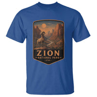 Zion National Park T Shirt Vintage The Narrows Utah Bighorn Sheep