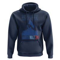 Harris Walz'24 Hoodie We're Fighting For Our Future Women's Right - Wonder Print Shop