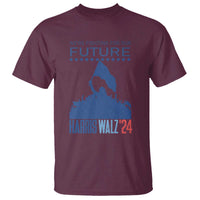 Harris Walz'24 T Shirt We're Fighting For Our Future Women's Right - Wonder Print Shop