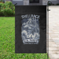 Navy Veteran Garden Flag King Neptune Shellback Ancient Order Of The Deep - Wonder Print Shop