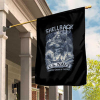Navy Veteran Garden Flag King Neptune Shellback Ancient Order Of The Deep - Wonder Print Shop