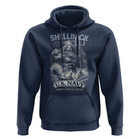 Navy Veteran Hoodie King Neptune Shellback Ancient Order Of The Deep - Wonder Print Shop