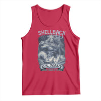 Navy Veteran Tank Top King Neptune Shellback Ancient Order Of The Deep - Wonder Print Shop