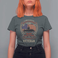Submarine Veteran T Shirt For Women It Cannot Be Inherited Nor Can It Be Purchased I Have Earned It - Wonder Print Shop