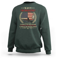 Navy Submarine Sweatshirt To Find Us You Must Be Good To Catch Us You Must Be Fast - Wonder Print Shop