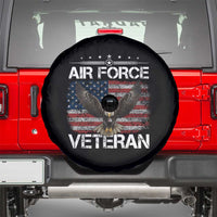 Air Force Veteran Spare Tire Cover Bald Eagle Vintage American Flag TS11