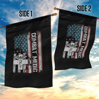 Combat Medic Soldier Garden Flag Medical Military American Flag - Wonder Print Shop
