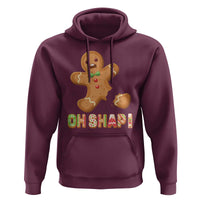 Funny Christmas Gingerbread Hoodie Oh Snap Cookie Baking