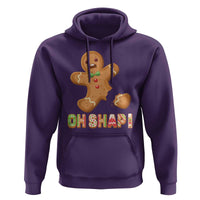 Funny Christmas Gingerbread Hoodie Oh Snap Cookie Baking
