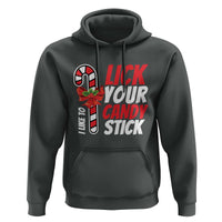 Funny Christmas Hoodie I Like To Lick Your Candy Stick