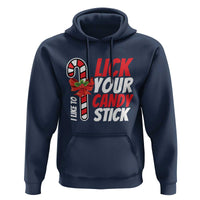 Funny Christmas Hoodie I Like To Lick Your Candy Stick