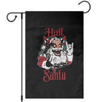 Hail Santa Heavy Metal Christmas Garden Flag Krampus Xmas Rock & Roll - Wonder Print Shop