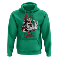 Hail Santa Heavy Metal Christmas Hoodie Krampus Xmas Rock & Roll