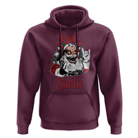 Hail Santa Heavy Metal Christmas Hoodie Krampus Xmas Rock & Roll