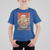Santa Eating Ramen Noodles Japanese Christmas T Shirt For Kid - Wonder Print Shop
