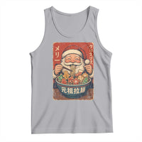 Santa Eating Ramen Noodles Japanese Christmas Tank Top - Wonder Print Shop