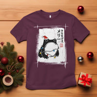 Funny Christmas Japanese T Shirt Santa Frog Ukiyoe Art - Wonder Print Shop