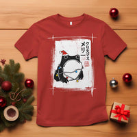Funny Christmas Japanese T Shirt Santa Frog Ukiyoe Art - Wonder Print Shop