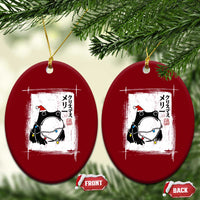 Funny Christmas Japanese Ceramic Ornament Santa Frog Ukiyoe Art - Wonder Print Shop