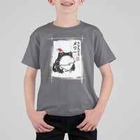 Funny Christmas Japanese T Shirt For Kid Santa Frog Ukiyoe Art - Wonder Print Shop