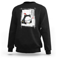 Funny Christmas Japanese Sweatshirt Santa Frog Ukiyoe Art - Wonder Print Shop