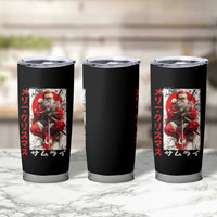 Christmas Samurai Santa Tumbler Cup Japanese Xmas Warrior Ukiyo-e Art - Wonder Print Shop